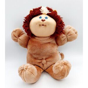 Cabbage Patch Kids Koosas Lion Doll Brown & White Hair Blue Eyes  Coleco 1983